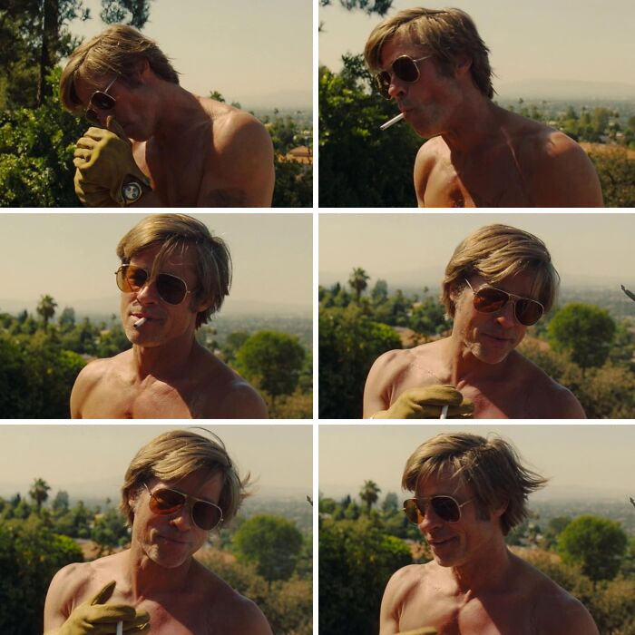 Brad Pitt As Cliff Booth In Once Upon A Time... In Hollywood (2019)