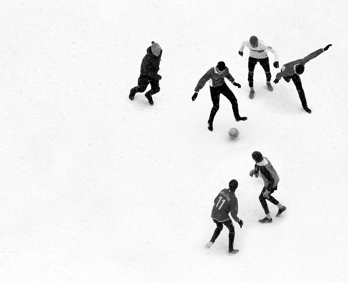 Streets, Remarkable Reward: Winter Play By Stanislav Sitnikov