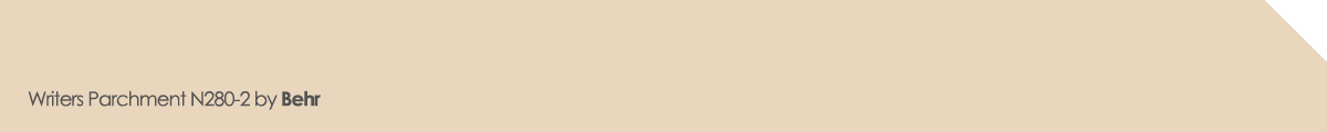 Writers Parchment N280-2 paint color by Behr