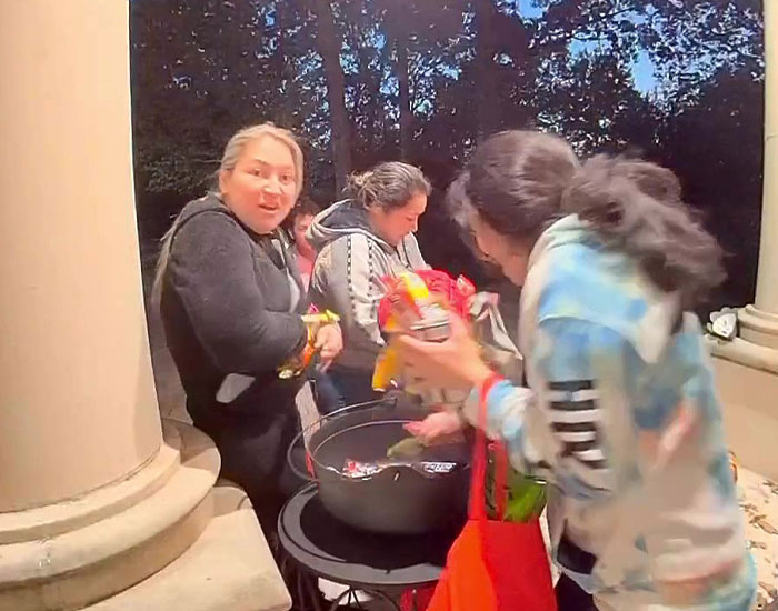 Family Condemned For Taking All Halloween Candy That Was Put Out For Trick Or Treaters