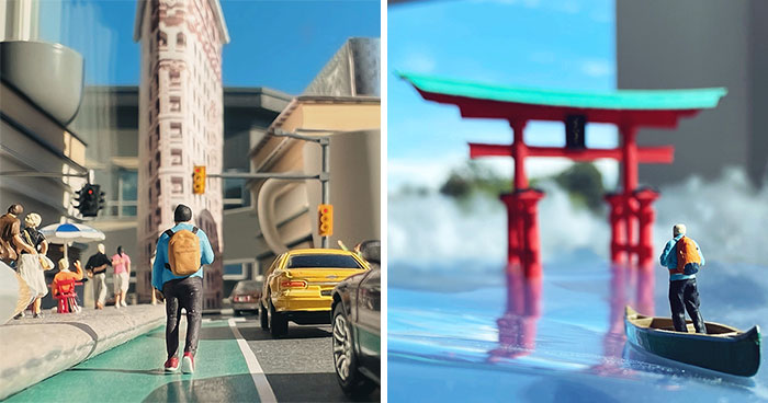 I Travel Around The World On My Desktop With Miniatures (19 Pics)