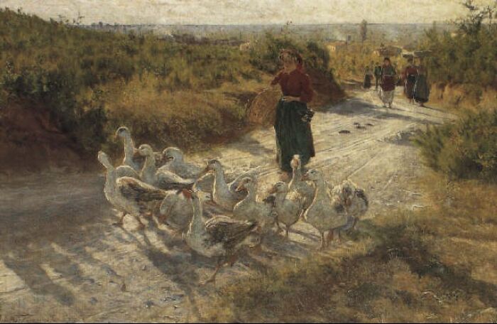 I Paperi/The Ducks, Adolfo Tommasi, Somewhere Between 1851–1933