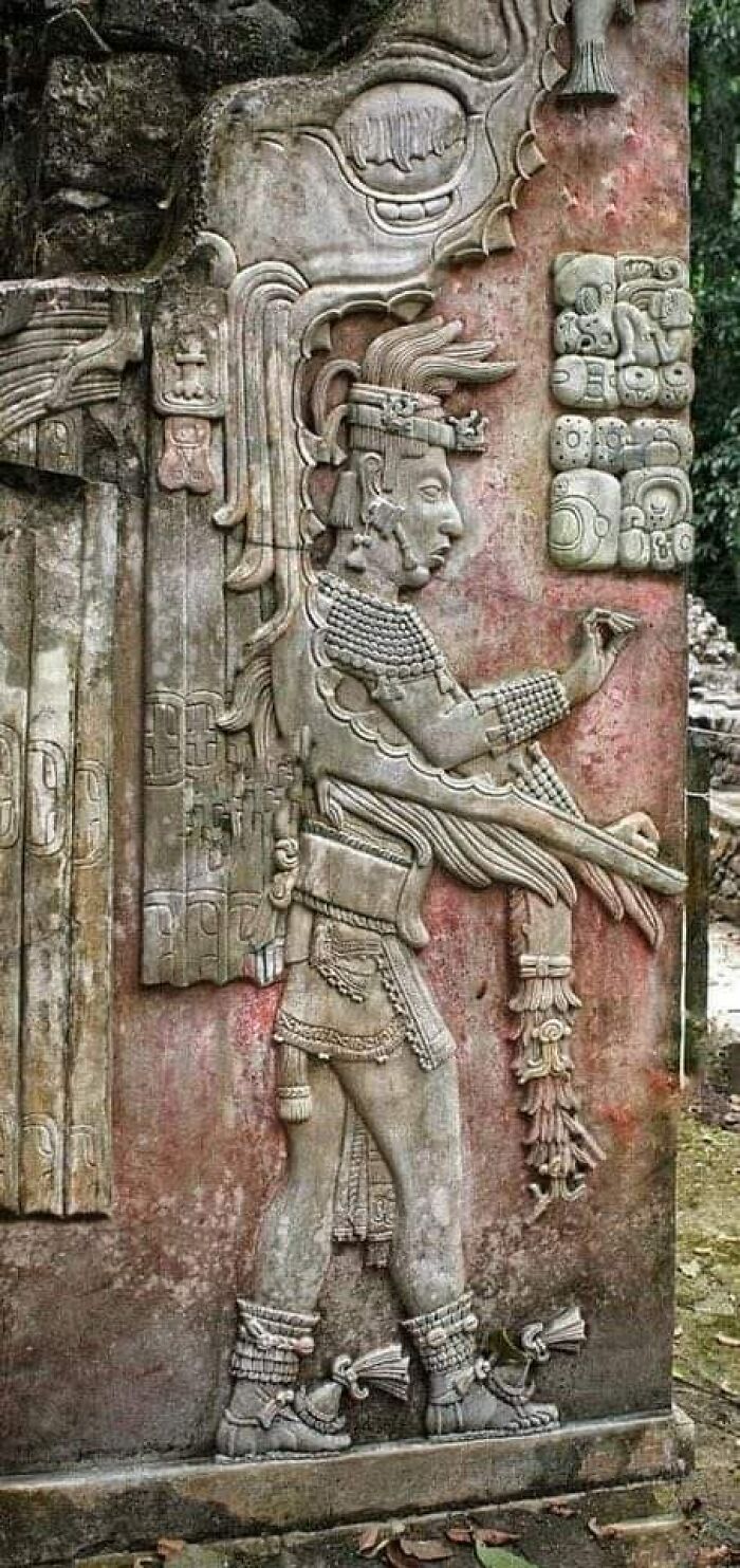 King Maya. Palenque. México