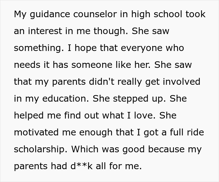 Middle Kid Always Got Ignored Until His Destination Wedding That The Fam Wanted To Come To For Free