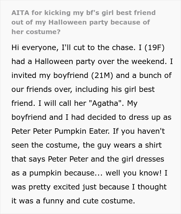 “Dressed As A Pumpkin”: Woman Kicks Out Halloween Party Guest Over Inappropriate Costume