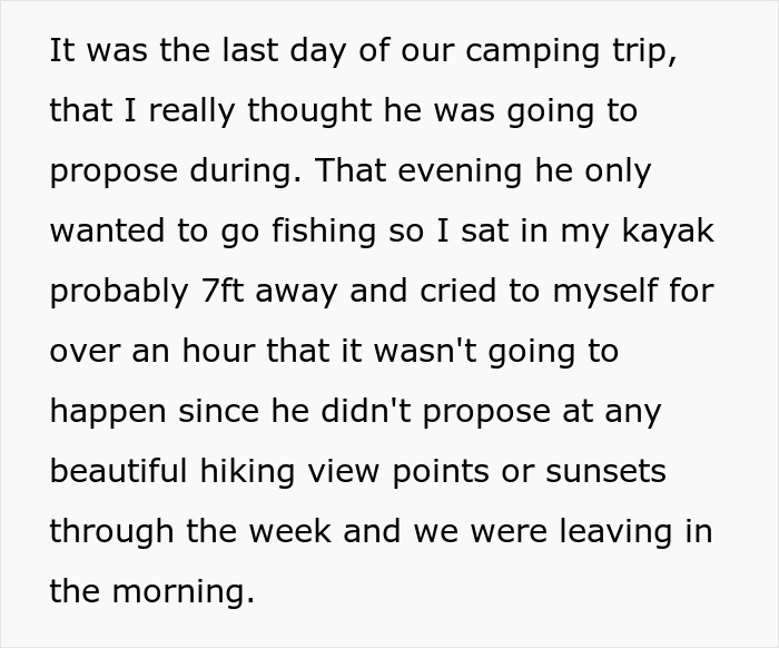 Woman Feels Guilty She Won't Be Able To Get Over Awful Proposal, People Tell Her To Run Woman Feels Guilty She Won't Be Able To Get Over Awful Proposal, People Tell Her To Run