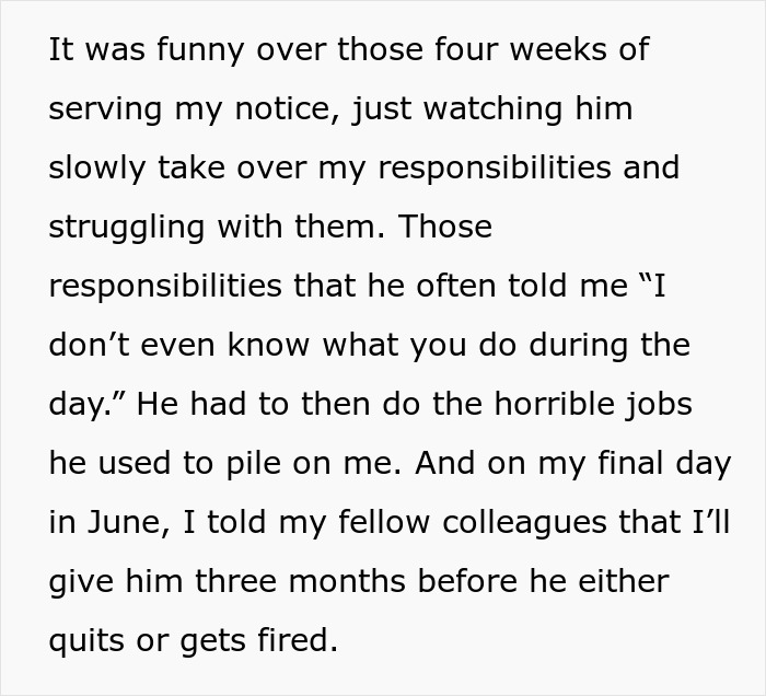Guy Quits His Job Just To Prove His Manager Is Useless, It Works Wonders Guy Quits His Job Just To Prove His Manager Is Useless, It Works Wonders