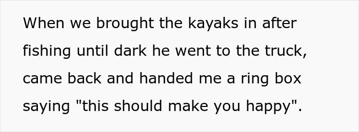 Woman Feels Guilty She Won't Be Able To Get Over Awful Proposal, People Tell Her To Run Woman Feels Guilty She Won't Be Able To Get Over Awful Proposal, People Tell Her To Run