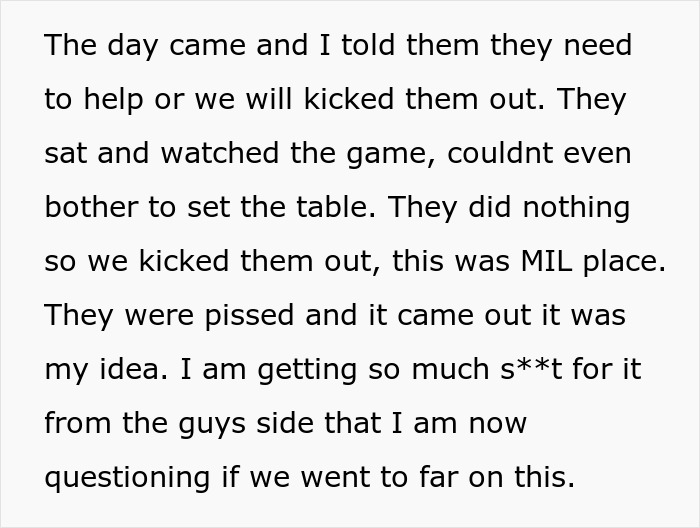 Family Men Refuse To Help Women With Thanksgiving, Get Kicked Out Of It Family Men Refuse To Help Women With Thanksgiving, Get Kicked Out Of It