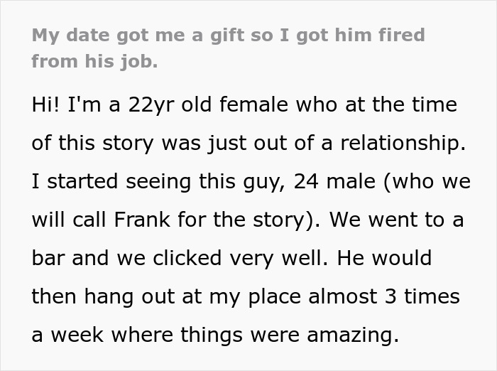 “Date Got Me A Gift, So I Got Him Fired”: Woman Teaches Serial Cheater A Lesson “Date Got Me A Gift, So I Got Him Fired”: Woman Teaches Serial Cheater A Lesson