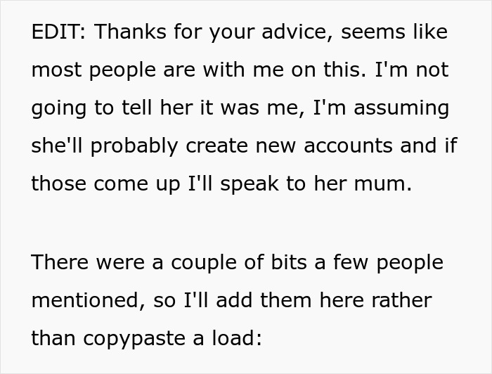 Man Wonders If He Overstepped By Secretly Reporting Niece’s Social Media As She’s Only 11 Man Wonders If He Overstepped By Secretly Reporting Niece’s Social Media As She’s Only 11