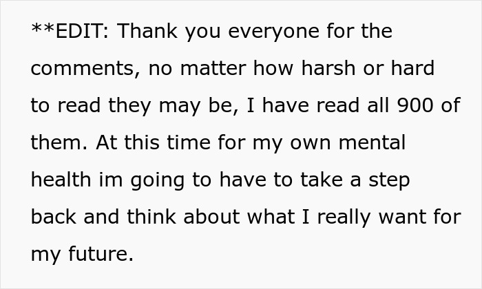 Woman Feels Guilty She Won't Be Able To Get Over Awful Proposal, People Tell Her To Run Woman Feels Guilty She Won't Be Able To Get Over Awful Proposal, People Tell Her To Run