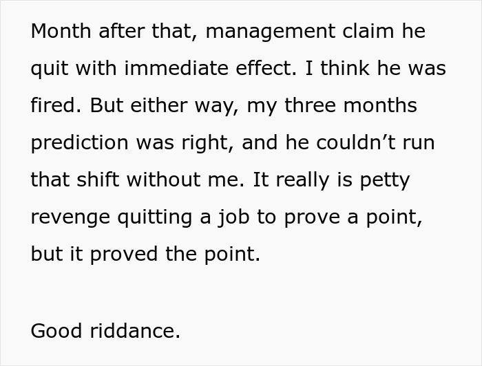 Guy Quits His Job Just To Prove His Manager Is Useless, It Works Wonders Guy Quits His Job Just To Prove His Manager Is Useless, It Works Wonders
