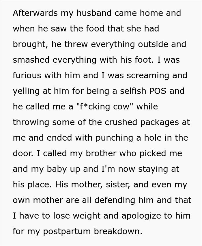 Husband Throws Away Breastfeeding Wife's Food And Demands Her To Lose Weight, She Leaves Him Instead Husband Throws Away Breastfeeding Wife's Food And Demands Her To Lose Weight, She Leaves Him Instead