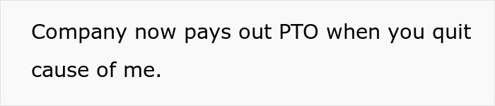 “Lose It If I Don't Use It”: Boss Is Shocked At Employee's Malicious Compliance Concerning PTO “Lose It If I Don't Use It”: Boss Is Shocked At Employee's Malicious Compliance Concerning PTO