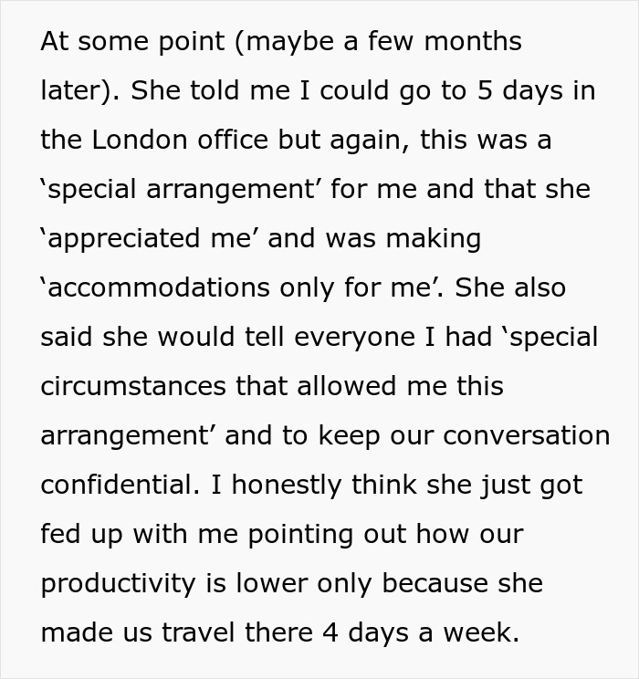 Guy Finds A Perfect Loophole After 'Karen' Boss Relocates Their Office Guy Finds A Perfect Loophole After 'Karen' Boss Relocates Their Office