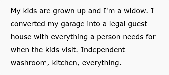 Parents Get Mad About Living In Daughter’s Totally Converted Garage, She Suggests The Nursing Home Parents Get Mad About Living In Daughter’s Totally Converted Garage, She Suggests The Nursing Home