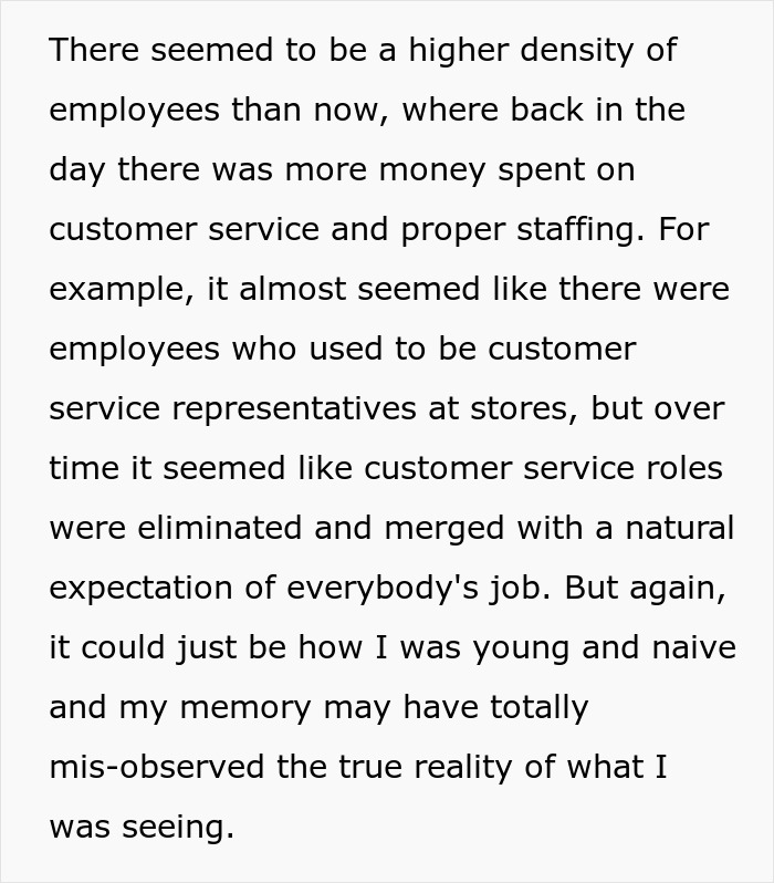 People Unveil The Sad Truth On How Working In Retail Has Changed Since The ’80s And ’90s