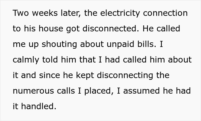 Daughter Is Done With Father Hanging Up The Phone, Lets His Electricity Be Cut Off As Revenge