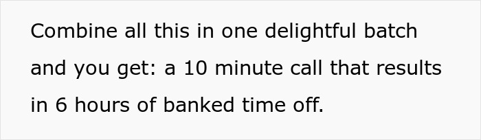 "I Know It's Your Day Off, But": Employee Shows Boss Why Not To Call Them On Their Days Off "I Know It's Your Day Off, But": Employee Shows Boss Why Not To Call Them On Their Days Off