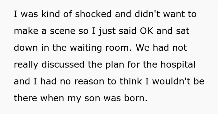 Guy Leaves Instead Of Waiting Around After Wife Bans Him From The Delivery Room, She's Furious Guy Leaves Instead Of Waiting Around After Wife Bans Him From The Delivery Room, She's Furious