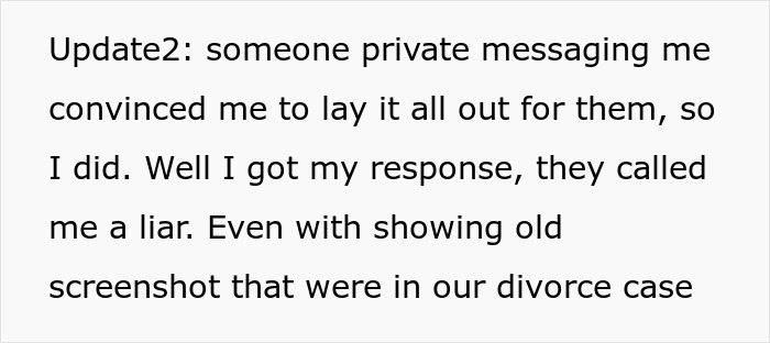 “I Was Blamed For Ruining Dad”: Mom Done Catering To Ex’s Happiness, Gives Kids An Ultimatum “I Was Blamed For Ruining Dad”: Mom Done Catering To Ex’s Happiness, Gives Kids An Ultimatum