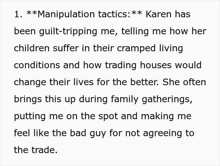 Guy Refuses To Trade Homes With His Brother Just Because He Has A Big Family Guy Refuses To Trade Homes With His Brother Just Because He Has A Big Family