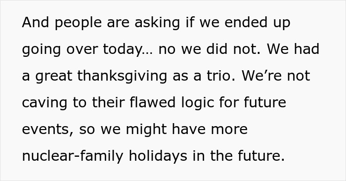 “[Am I The Jerk] For Refusing To Bring My Daughter To Her Grandparents’ House On Thanksgiving?”