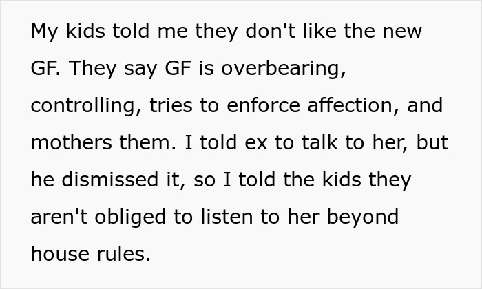 9 Y.O. Won't Call Dad's GF 'Mom', She Refuses To Drive Until The Kid Does, Bio Mom Loses It 9 Y.O. Won't Call Dad's GF 'Mom', She Refuses To Drive Until The Kid Does, Bio Mom Loses It