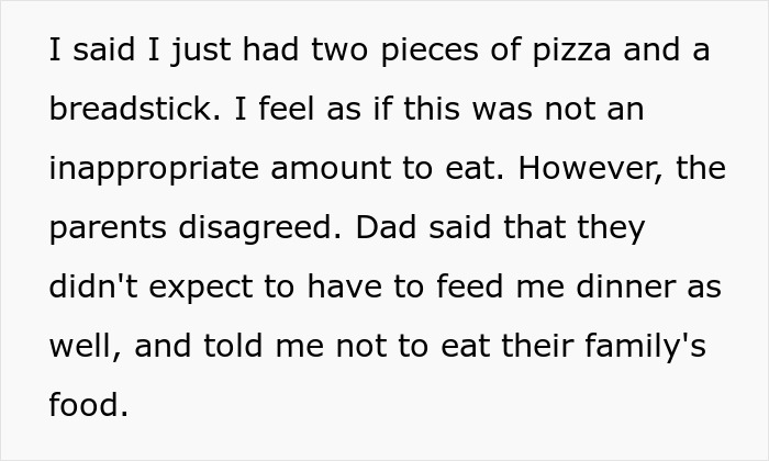 "Looked At Me Puzzled": Parents Aghast After Babysitter Confesses To Having A Few Slices Of Pizza 