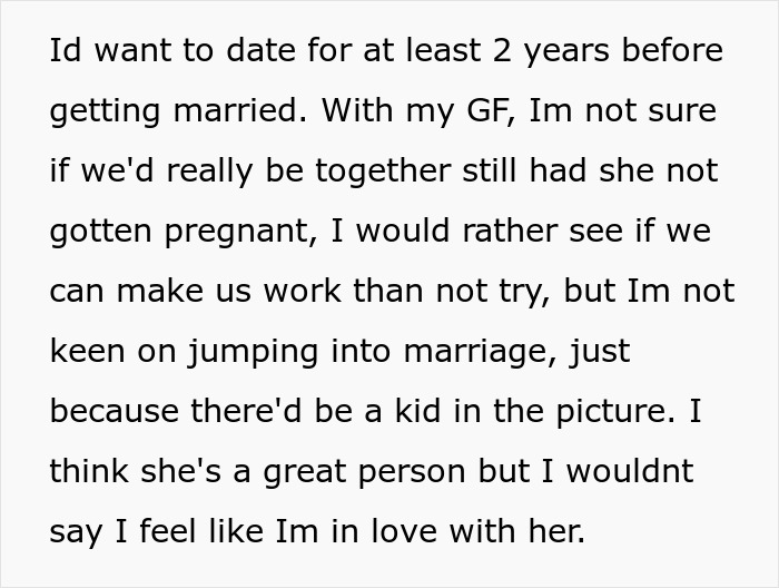 Man Asks If He&rsquo;s A Jerk For Not Loving His Pregnant Wife-To-Be, Netizens Validate His Feelings
