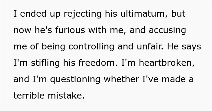 "Don't Want To Lose Our Relationship": GF Refuses Open Relationship, Drama Ensues "Don't Want To Lose Our Relationship": GF Refuses Open Relationship, Drama Ensues