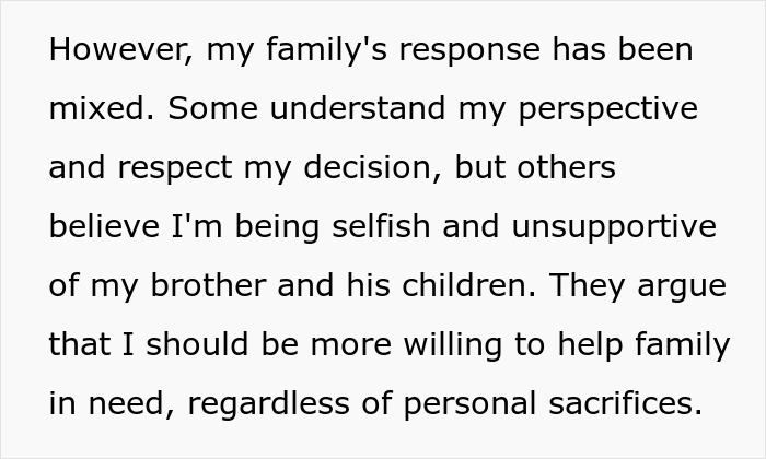 Guy Refuses To Trade Homes With His Brother Just Because He Has A Big Family Guy Refuses To Trade Homes With His Brother Just Because He Has A Big Family