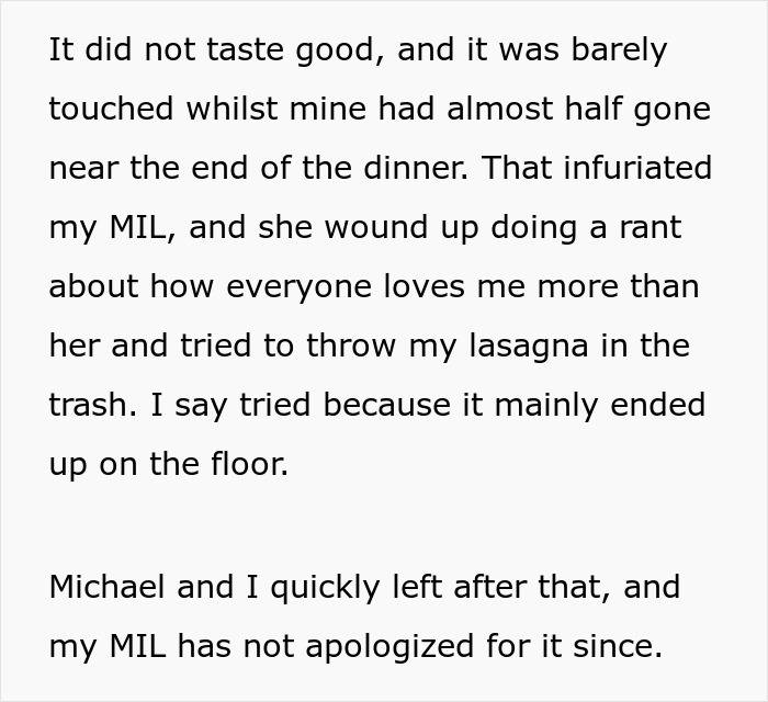 Woman Refuses To Make Signature Christmas Meal As MIL Threw It Away Last Year And Never Apologized Woman Refuses To Make Signature Christmas Meal As MIL Threw It Away Last Year And Never Apologized