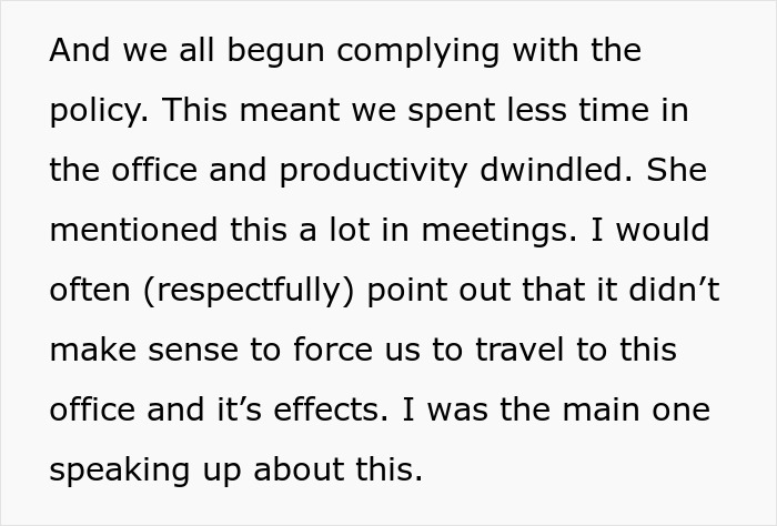 Guy Finds A Perfect Loophole After 'Karen' Boss Relocates Their Office Guy Finds A Perfect Loophole After 'Karen' Boss Relocates Their Office