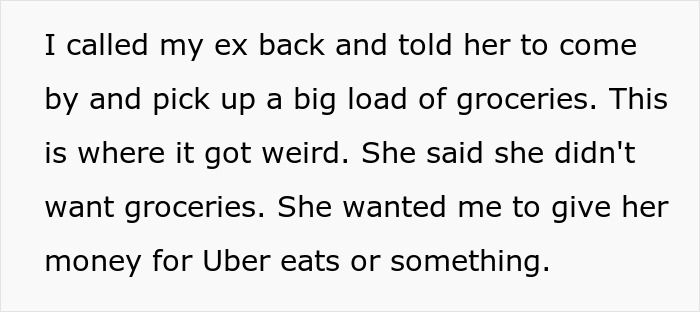 Woman Asks Ex For Money Because She And The Kids Are Out Of Food, Flips Out When He Refuses Woman Asks Ex For Money Because She And The Kids Are Out Of Food, Flips Out When He Refuses