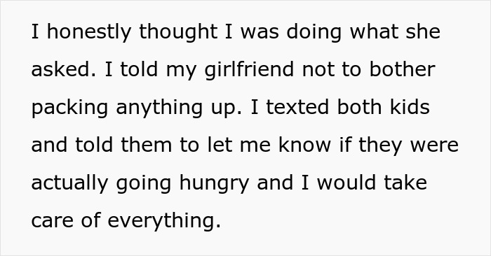 Woman Asks Ex For Money Because She And The Kids Are Out Of Food, Flips Out When He Refuses Woman Asks Ex For Money Because She And The Kids Are Out Of Food, Flips Out When He Refuses
