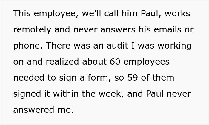 “Paul Never Answered Me”: Employee Upset Over Arrogant Colleague, Ends Up Teaching Him A Lesson “Paul Never Answered Me”: Employee Upset Over Arrogant Colleague, Ends Up Teaching Him A Lesson