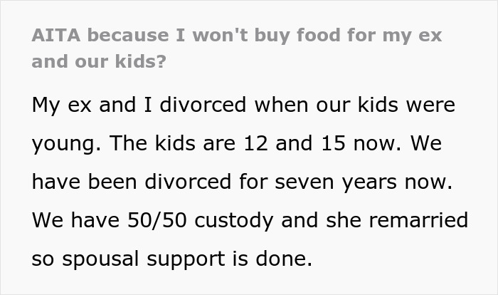 Woman Asks Ex For Money Because She And The Kids Are Out Of Food, Flips Out When He Refuses Woman Asks Ex For Money Because She And The Kids Are Out Of Food, Flips Out When He Refuses
