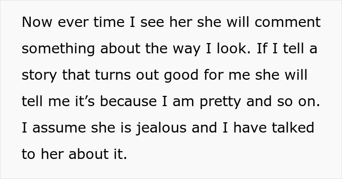 25 Y.O. Keeps Blaming "Pretty Privilege" For Sister's Success, Gets A Reality Check 25 Y.O. Keeps Blaming "Pretty Privilege" For Sister's Success, Gets A Reality Check