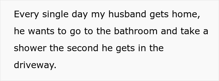 Man Snaps After His Exhausted Stay-At-Home Wife Tries To "Police" His Showering Schedule