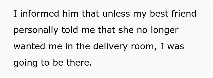 "Might Make Me Attracted To Her": Husband Doesn't Want Wife's BFF In The Delivery Room "Might Make Me Attracted To Her": Husband Doesn't Want Wife's BFF In The Delivery Room