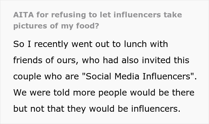 “Sorry Guys, It’s My Cheat Day”: Person Refuses To Appease Influencers At A Restaurant