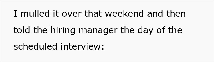 Job Applicant Sees Right Through Interviewers And Their Toxic Practices, Withdraws The Application Job Applicant Sees Right Through Interviewers And Their Toxic Practices, Withdraws The Application