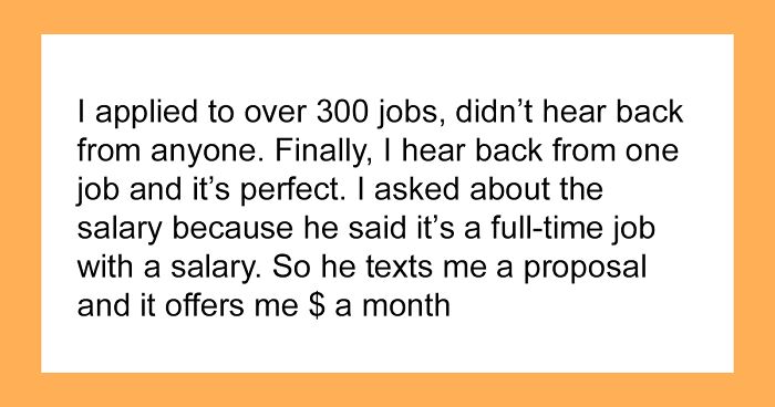 “I Don’t Even Know If I Can Afford To Live”: Woman’s Horrific Job Interview Goes Viral