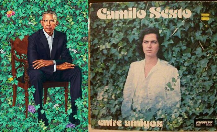 I Knew That Barak Obama Portrait Reminded Me Of Something
