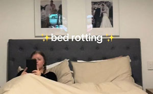 Experts Grow Concerned Of New “Harmful” Bed Rotting Trend Popular Among Young People