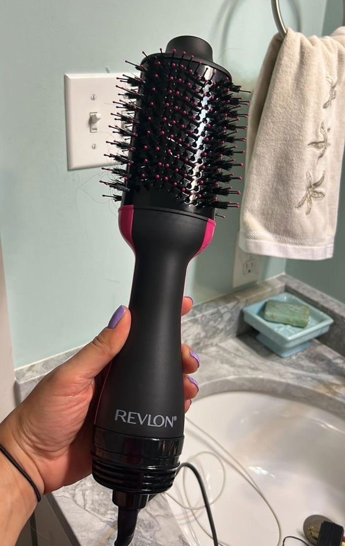 Revlon One Step Volumizer Plus 2.0 Hair Dryer And Hot Air Brush: A dual-action tool that dries and styles your hair, while offering various heat settings to reduce damage and create perfect volume and shine.