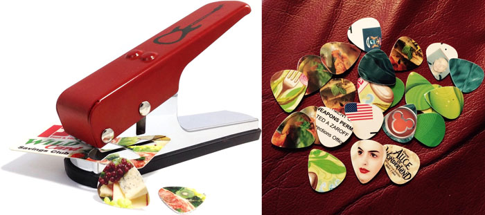 DIY Guitar Pick Punch: That'll impress any budding musician, allowing them to create personalized guitar picks from any thin plastic and ensuring they're never without their essential tool.