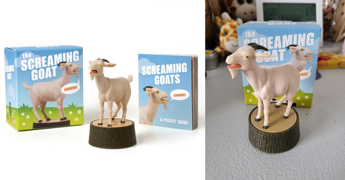 The Screaming Goat: A hilarious, stress-relieving companion promising endless laughter and joy for your 12-year-old.